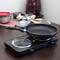 Oster Clairborne 12" Charcoal Gray Aluminum Frying Pan